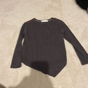 JOAH Love Gray Long Sleeve Tee